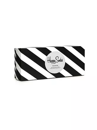 HAPPY SOCKS | Herren Geschenkbox Socken BLACK & WHITE 4-er Pkg 41-46 black | 